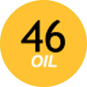 Логотип торговой сети 46OIL - информация о бренде, MCC кодах и промокодах