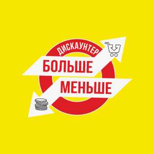 Логотип торговой сети Больше меньше - информация о бренде, MCC кодах и промокодах