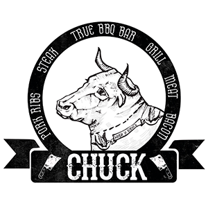 Логотип торговой сети Митерия CHUCK - информация о бренде, MCC кодах и промокодах